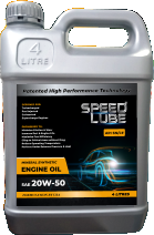 FORMULATION BY USA 4 LITRES SAE 20W-50 MINERAL SYNTHETIC ENGINE OIL API SN/CF Patented High Performance Technology ENGINEERED TO: Minimize Friction & Wear Increase Part & Engine Life Maximize Fuel Efficiency Cling to Critical Areas without Drag Reduce Operating Temperature Perform Under Extreme Pressure & Heat DESIGNED FOR: Turbocharged Fuel Injected Carbureted Supercharge Engines