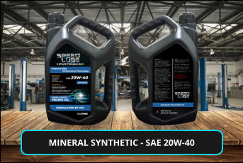 mineral synthetic - sae 20w-40