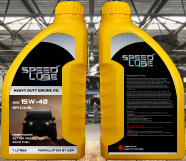 TM API CI4/SL HEAVY DUTY ENGINE OIL FORMULATION BY USA 7 LITRES MORE POWER BETTER PROTECTION SAVE FUEL SAE 15W-40 SAE 15W-40 ENGINE / API Cl4/SL  Speed Lube Heavy Duty Engine Oil SAE 15W40 Cl4/SL is a high performance  heavy duty engine oil with outstanding protection properties. Providing  excellent wear protection and long oil life in advanced engines. Specially  selected additives package improves engine cleanliness and protection against piston deposits, enabling the engine oil to exceed the demanding requirements of most OEMs. It is formulated with premium base stocks and Speed Lube Fullerenes Technology which exhibits excellent stay-in-grade characteristics and always maintains a strong oil film that minimizes metal-to-metal contacts.  This multi-grade lubricant is recommended for a wide range of engines, from  passenger cars, light commercial vehicles, trucks, buses to off-road services such  as construction, mining and forestry machinery. It is suitable for both diesel and  gasoline powered engines that operate under extreme conditions. This product is  especially suited for vehicles fitted with EGR (Exhaust Gas Recirculation) system.  Normal engine oils, anti-wear and anti-friction additives form a single layer of  protection that can be broken under high load and high stress applications. Speed  Lube Fullerenes Technology offers added layer of protection to shield engine  components against friction and wear. It uses Speed Lube Fullerene molecules to  create an extra protective layer of hard particles on engine surfaces and prevent direct surface-to-surface contact. Being spherical in shape, Speed Lube Fullerene molecules  act as nano ball bearings, allowing surfaces to glide over one another with minimal  friction and wear.  Advantages: - Excellent stay-in-grade stability ensures viscosity integrity and reduces oil consumption. - Reduce maintenance costs by maximizing oil drain and engine overhaul periods. - Outstanding engine cleanliness. - Excellent sludge and varnish deposit control. - Protects against rust and corrosion. - Extraordinary oxidation and thermal stability. - Fully compatible with conventional mineral motor oils and other synthetic engine oils.  DO NOT USE AS BREAK-IN OIL. NOT RECOMMENDED FOR ANY WET CLUTCH APPLICATIONS.  WARNING:  - Ingestions may cause GI tract irritations or stomach discomfort. - Inhalation of oil mists or heated oils may result in respiratory tract irritation. Slip hazard when spilled. - Contains petroleum distillates. Avoid direct exposure. May cause skin or eye irritation. TM KEEP OUT OF REACH OF CHILDREN !