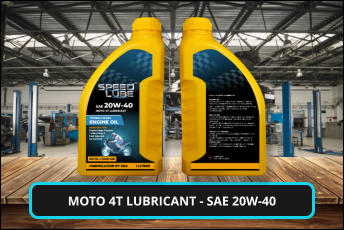 MOTO 4T LUBRICANT - SAE 20W-40