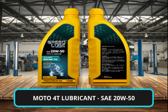 MOTO 4T LUBRICANT - SAE 20W-50