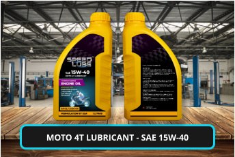 MOTO 4T LUBRICANT - SAE 15W-40