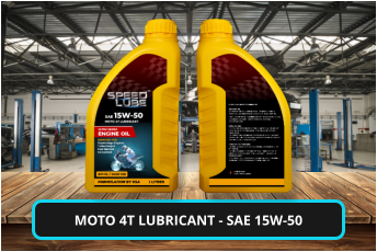 MOTO 4T LUBRICANT - SAE 15W-50